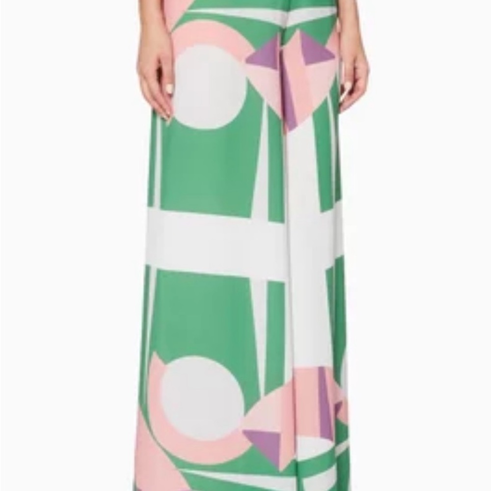 Alexis Auden Geometric Palazzo Pants